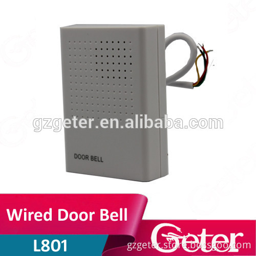Wired door bell for access control